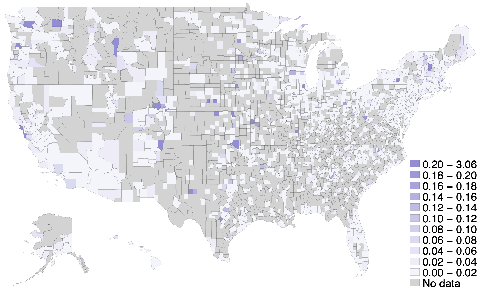 Per-capita number of tweets, retweets and likes with #climatechange/#globalwarming (2012 and 2013)